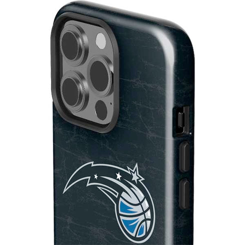 NBA Orlando Magic Black Secondary Logo iPhone 15 Pro Impact Case